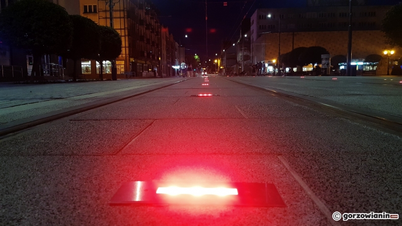 8/12 Gorzowski deptak nocą