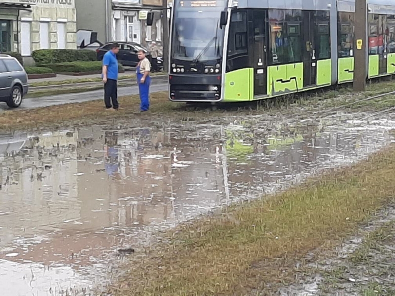 2/15 Piątkowa ulewa i gradobicie nad Gorzowem