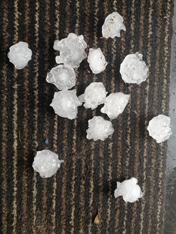 7/15 Piątkowa ulewa i gradobicie nad Gorzowem