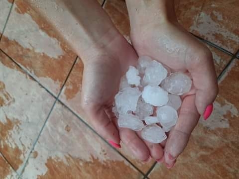 9/15 Piątkowa ulewa i gradobicie nad Gorzowem