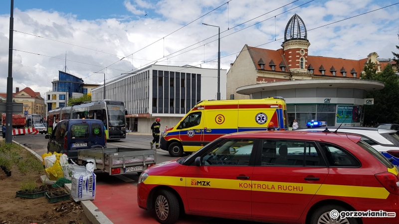 2/14 Zdarzenie tramwaju z osobówką w Gorzowie