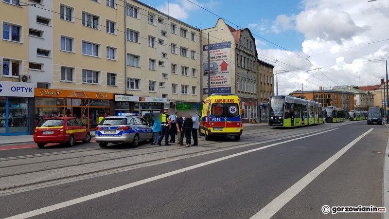 9/14 Zdarzenie tramwaju z osobówką w Gorzowie