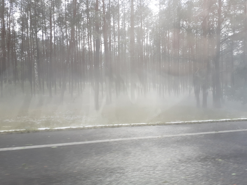 4/5 Opady gradu koło Deszczna