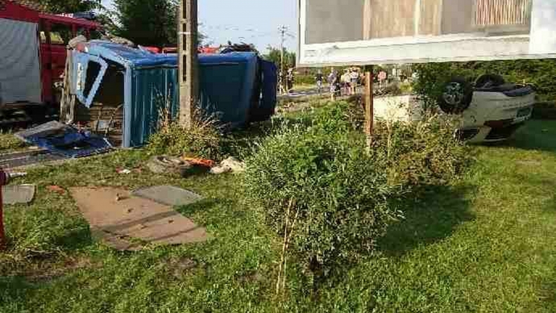 3/4 Dramatyczny wypadek w Białczu