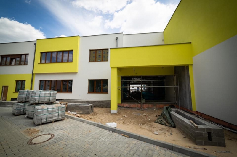 5/20 Postępy prac przy rozbudowie SP20