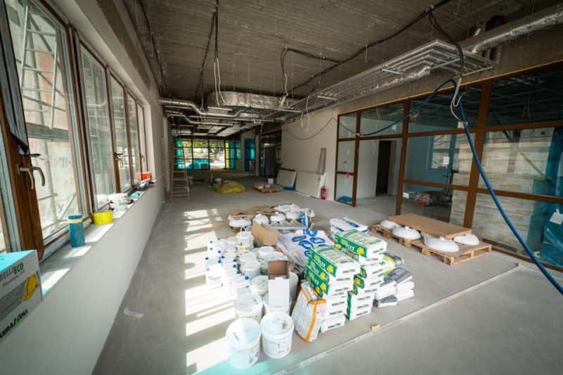 11/20 Postępy prac przy rozbudowie SP20