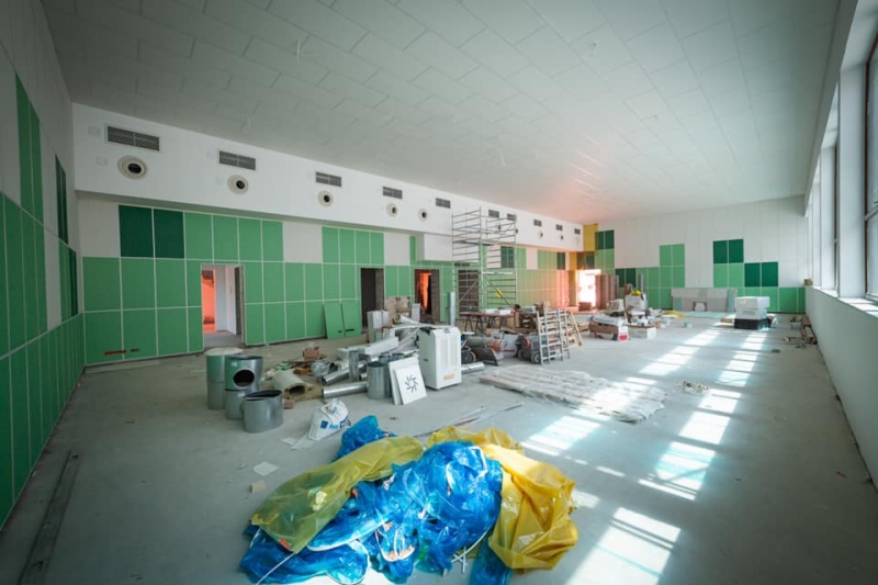 14/20 Postępy prac przy rozbudowie SP20