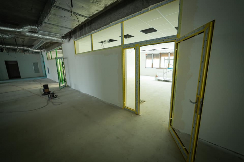 19/20 Postępy prac przy rozbudowie SP20