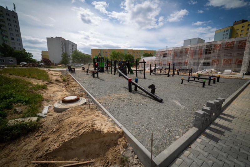 20/20 Postępy prac przy rozbudowie SP20