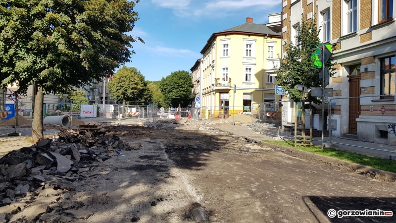 5/19 Postęp prac przy ul. Chrobrego i Mieszka I