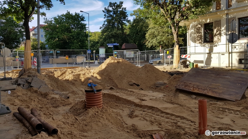18/19 Postęp prac przy ul. Chrobrego i Mieszka I