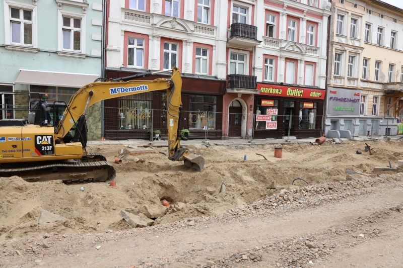 10/16 Co słychać na remontowanej Chrobrego i Mieszka I?