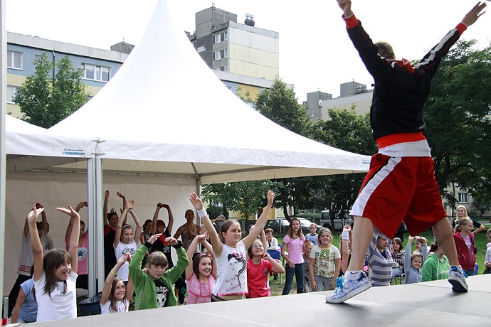 1/27 Gorzów: Warsztaty taneczne w ramach Jazdy Coolturalnej - os. Staszica 11.08.2011 r.