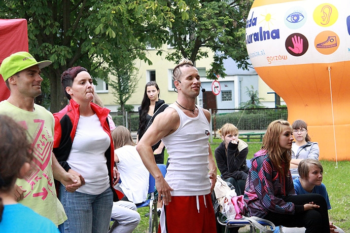 7/27 Gorzów: Warsztaty taneczne w ramach Jazdy Coolturalnej - os. Staszica 11.08.2011 r.