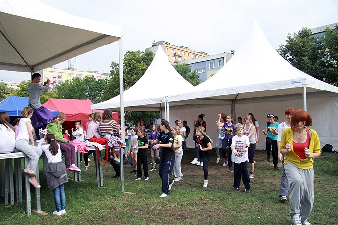 12/27 Gorzów: Warsztaty taneczne w ramach Jazdy Coolturalnej - os. Staszica 11.08.2011 r.