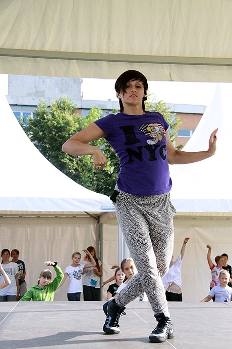 14/27 Gorzów: Warsztaty taneczne w ramach Jazdy Coolturalnej - os. Staszica 11.08.2011 r.