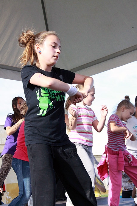 22/27 Gorzów: Warsztaty taneczne w ramach Jazdy Coolturalnej - os. Staszica 11.08.2011 r.