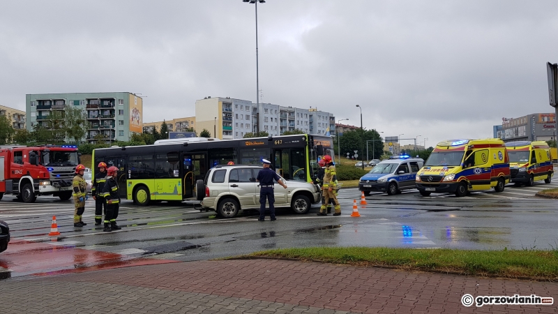 1/4 Wypadek na rondzie Górczyńskim