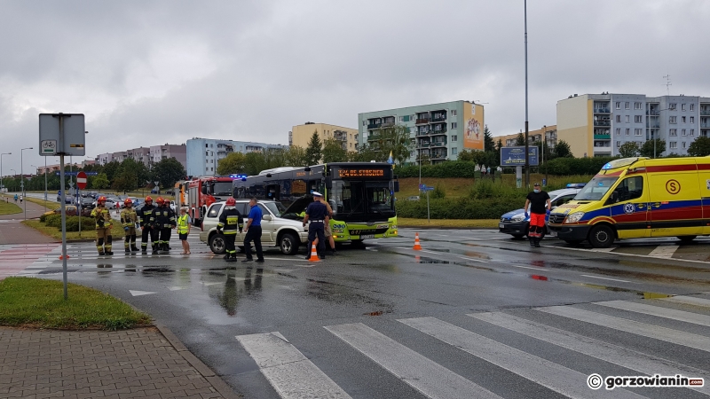 3/4 Wypadek na rondzie Górczyńskim
