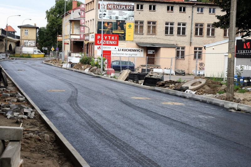 4/5 Spichrzowa z pierwszą warstwą asfaltu