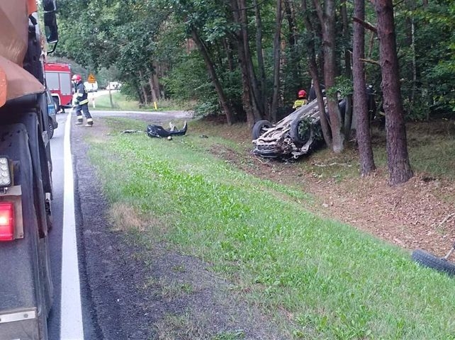 4/5 Wypadek koło Zdroiska