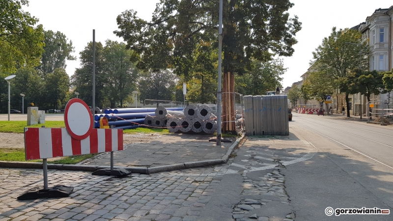 6/27 Rozkopana ul. Chrobrego i Mieszka I