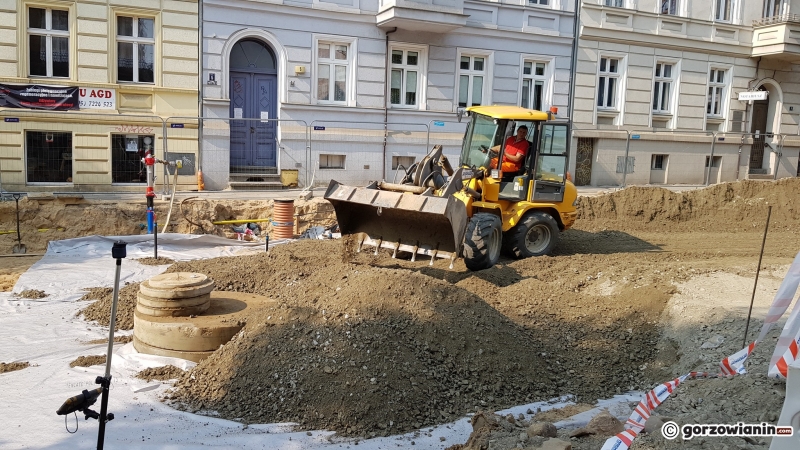 8/27 Rozkopana ul. Chrobrego i Mieszka I