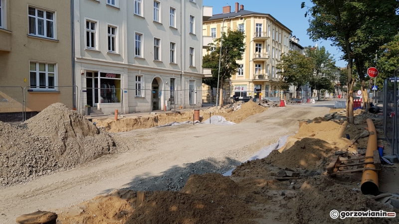 10/27 Rozkopana ul. Chrobrego i Mieszka I