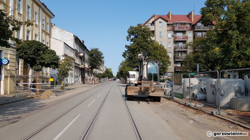 11/27 Rozkopana ul. Chrobrego i Mieszka I