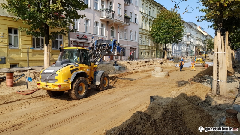 18/27 Rozkopana ul. Chrobrego i Mieszka I