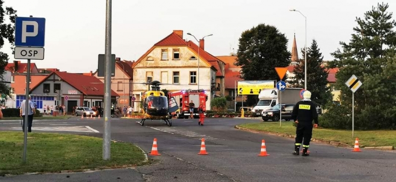 4/4 Zabezpieczanie lądowania śmigłowca LPR w Skwierzynie