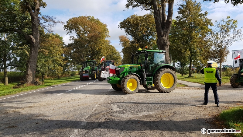 7/21 Protest rolników na DK22
