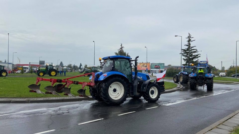 2/4 Protest rolników na Kasprzaka w Gorzowie