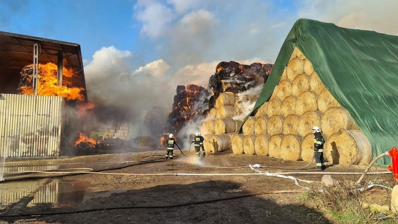 6/14 Pożar fabryki w Przytocznej