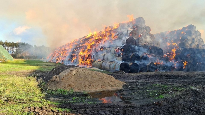 7/14 Pożar fabryki w Przytocznej