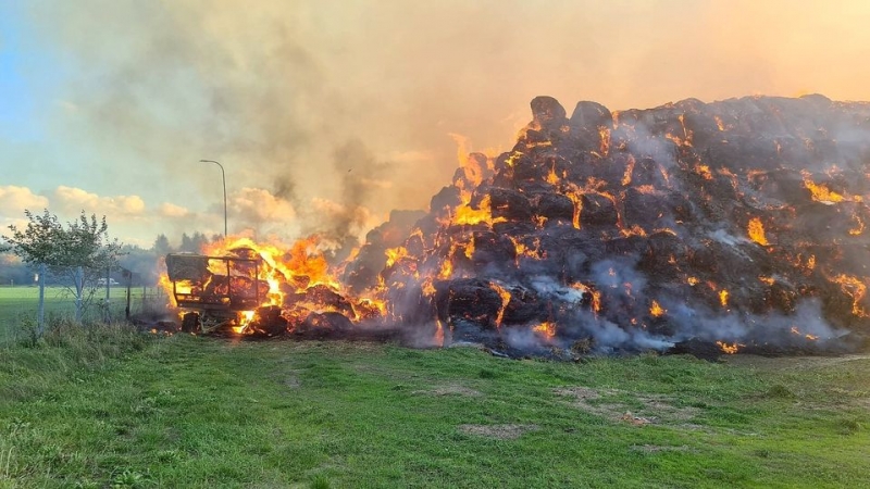 9/14 Pożar fabryki w Przytocznej