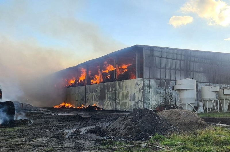 14/14 Pożar fabryki w Przytocznej