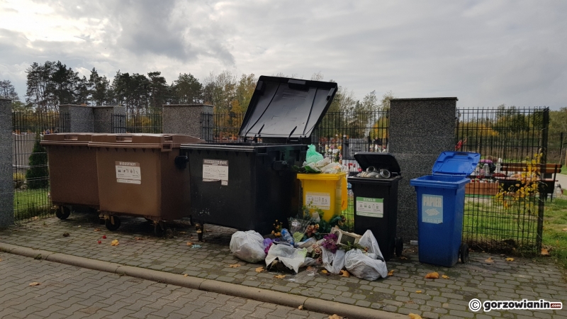 6/12 Segregacja śmieci na cmentarzu
