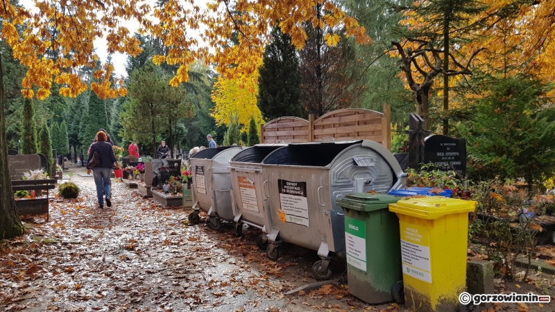 8/12 Segregacja śmieci na cmentarzu