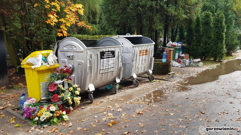 11/12 Segregacja śmieci na cmentarzu