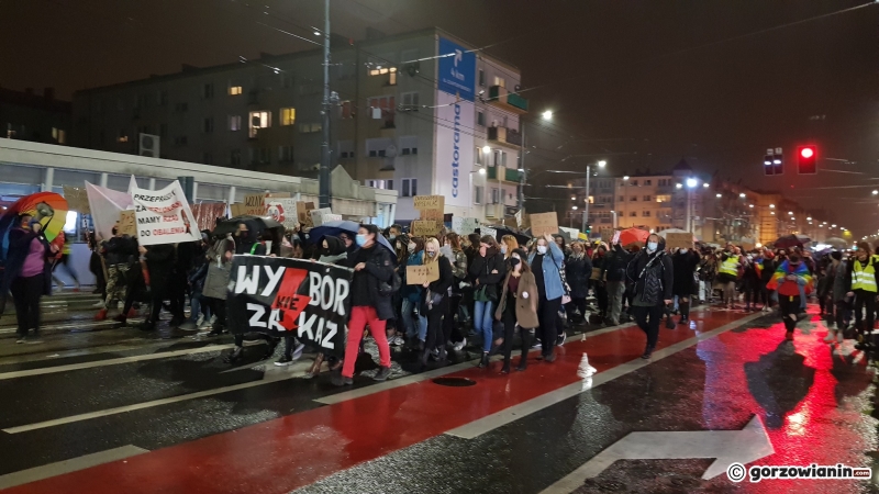 2/11 Protestujący przeszli ulicami Gorzowa