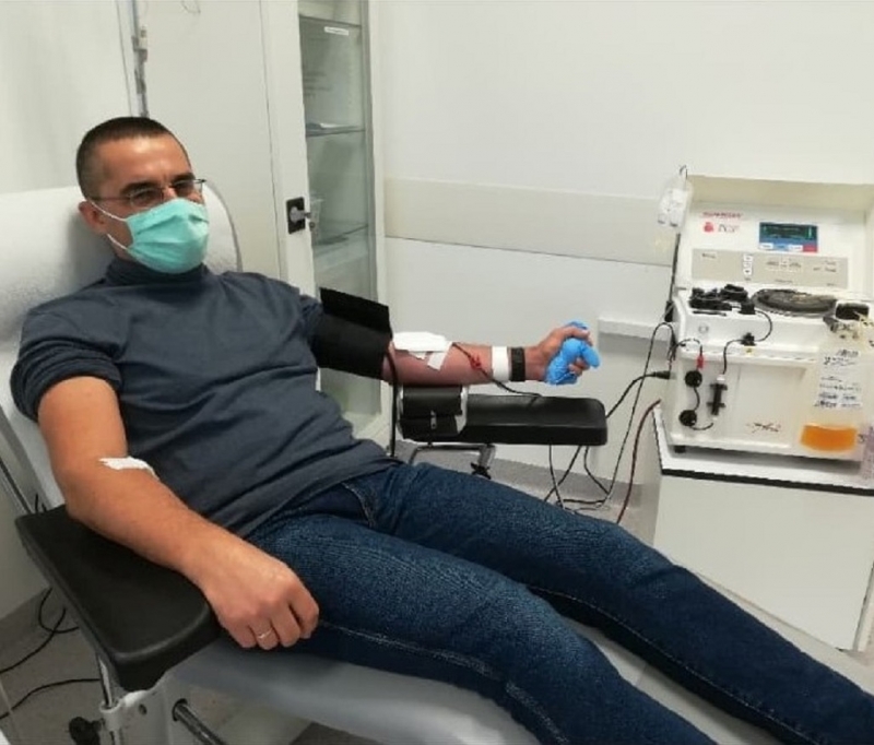 3/3 Pracownicy szpitala w Gorzowie oddają osocze