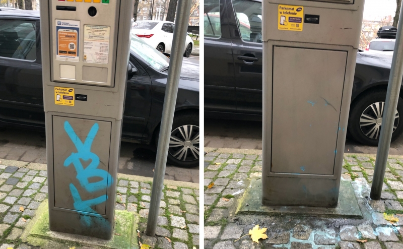 5/10 Akcja społeczników przy ul. 30 Stycznia 