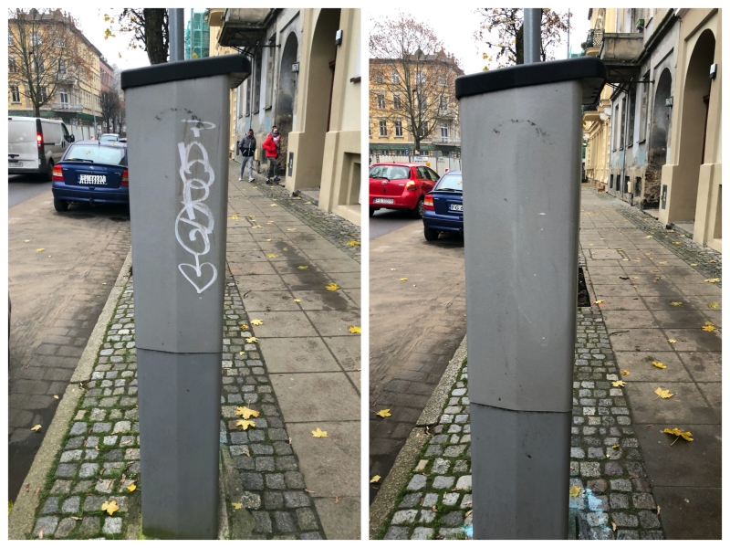 7/10 Akcja społeczników przy ul. 30 Stycznia 