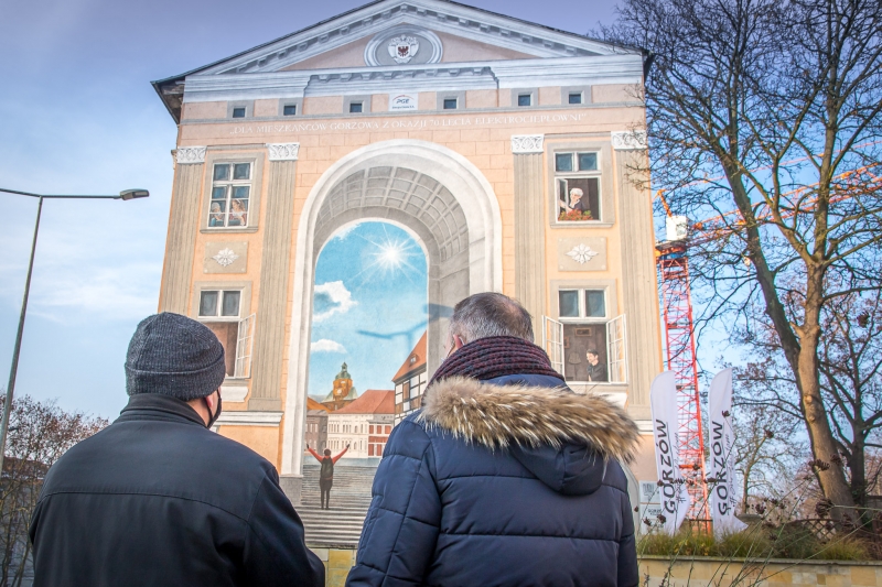 1/6 Nowy mural przy Jagiełły