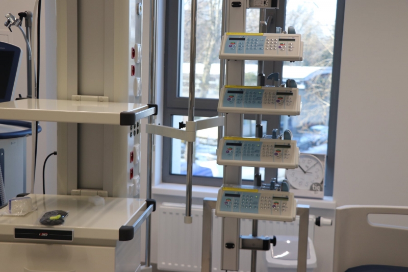 7/7 Szpital tymczasowy w Zielonej Górze ruszył