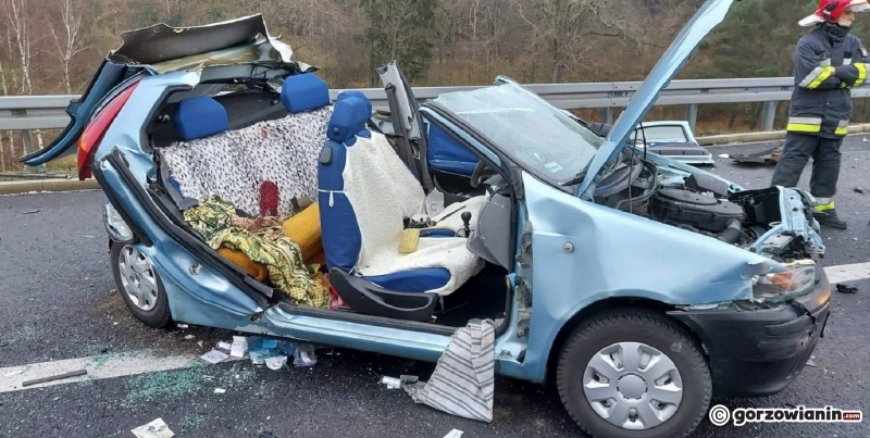 3/8 Wypadek na S3 koło Skwierzyny