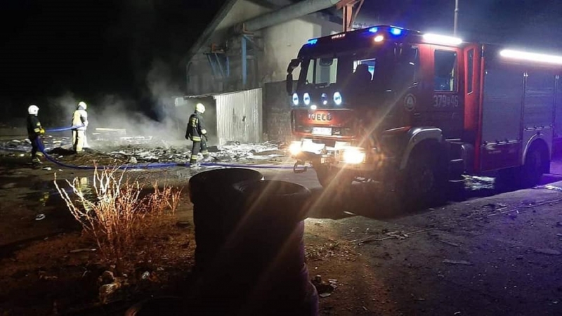 7/9 Pożar tartaku w Trzebiszewie