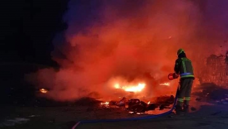 8/9 Pożar tartaku w Trzebiszewie