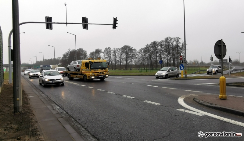 8/12 Sygnalizacja świetlna na węźle Gorzów Południe